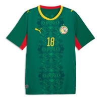 Senegal Ismaila Sarr #18 Bortatröja VM 2026 Kortärmad